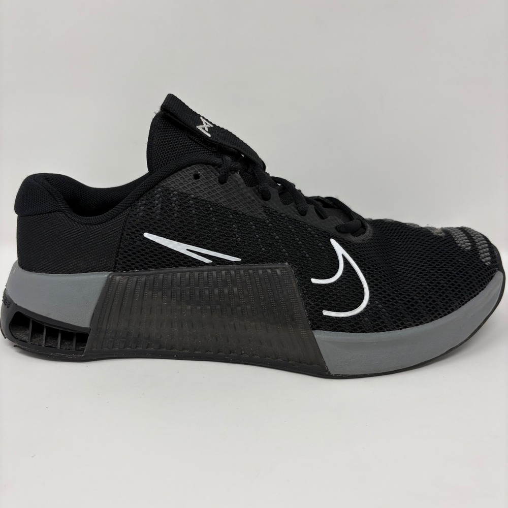 Nike Metcon 9 Womens Size 10 Black Grey Athletic Training Shoes (DZ2537-001)